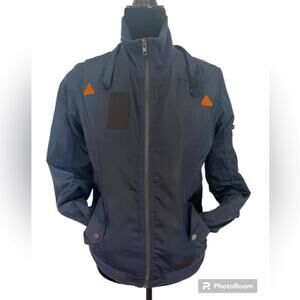Bomber Jacket- Navy- Size Small